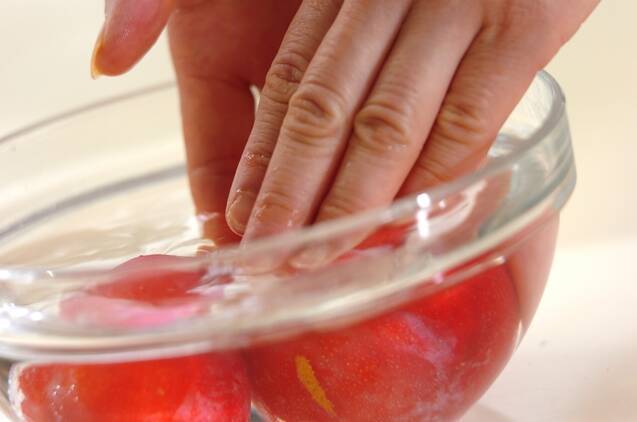 デザート・スモモの作り方の手順1