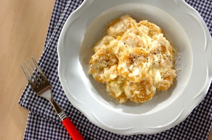 カボチャのニョッキ