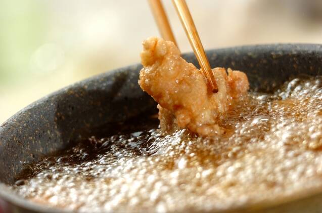 ゆず塩とりから揚げの作り方の手順3