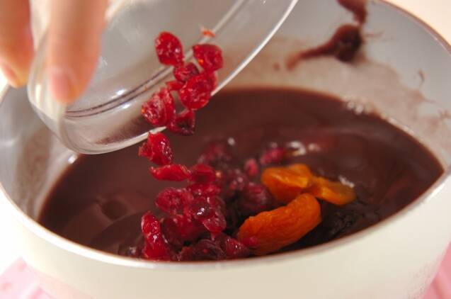 ドライフルーツの大人ようかんの作り方の手順3