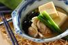 ハマグリと高野豆腐の煮物の作り方の手順