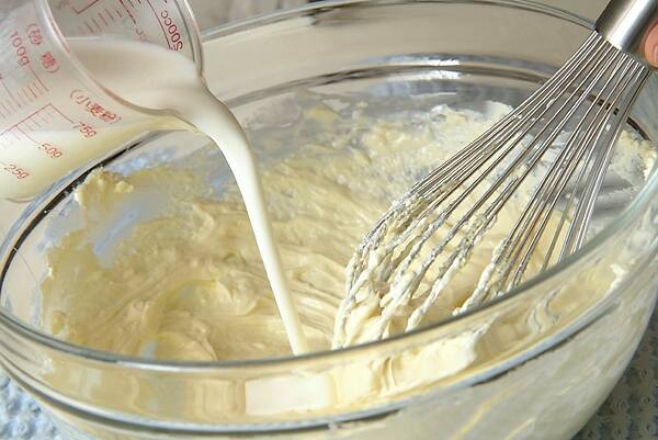 ふわっふわのスフレチーズケーキの作り方の手順7