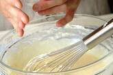 ふわっふわのスフレチーズケーキの作り方3