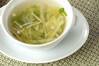 白菜スープの作り方の手順