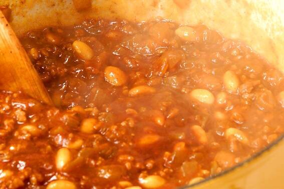 ひき肉のチリコンカンの作り方の手順5