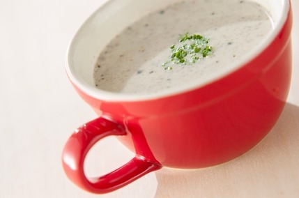 色々キノコのポタージュ