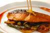 フライパンで簡単！鮭のマヨ照り焼き 柚子胡椒風味の作り方の手順6