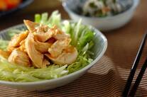 鶏ささ身のみそ和え