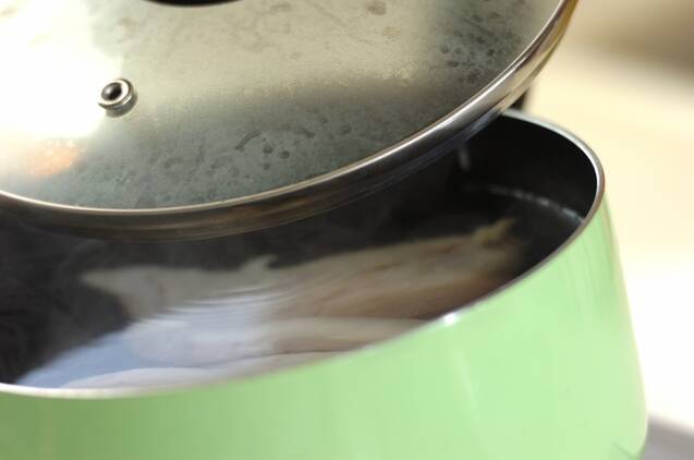 鶏ささ身のみそ和えの作り方の手順1