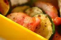 ズッキーニのベーコン炒め