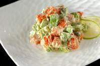 サーモンとアボカドのサラダ