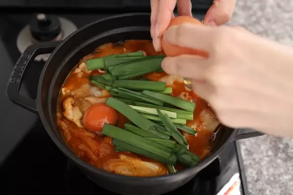 味噌が決め手！和風スンドゥブ by もあいかすみさんの作り方3