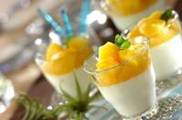 ヨーグルトとパイナップルのムース