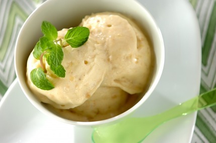 バナナとパイナップルのナイスクリーム