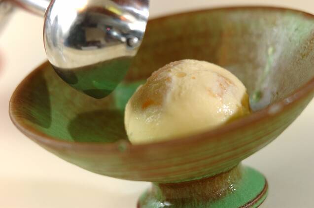 ラ・フランスのバニラアイスの作り方の手順3