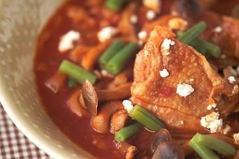 鶏肉のトマト煮