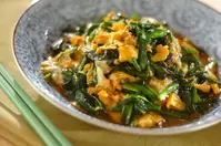 5分でプロの味！絶品ニラ玉