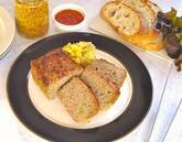 旨味たっぷり　マッシュルーム入りミートローフの作り方9