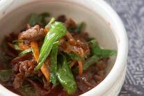 シシトウと牛肉の佃煮