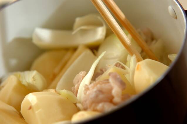 豚肉ジャガの作り方の手順7
