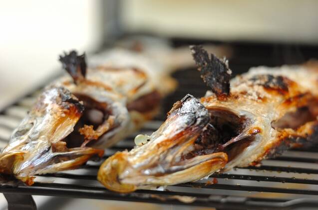 アジの塩焼き野菜の甘酢のせの作り方の手順6