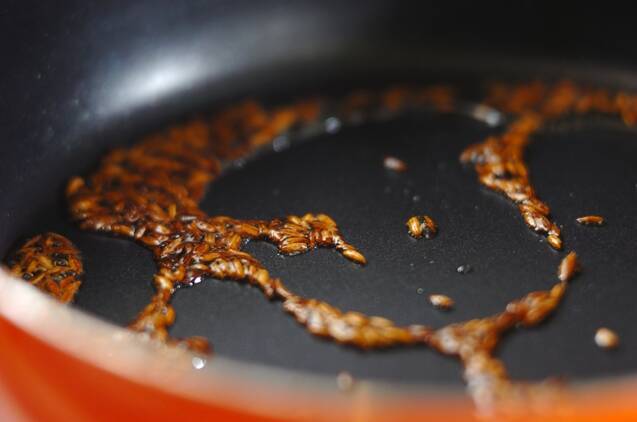 クミンキャベツの作り方の手順2