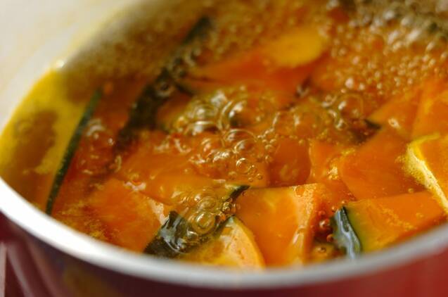 カボチャのすり流しの作り方の手順3