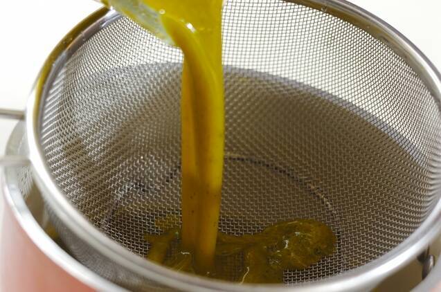 カボチャのすり流しの作り方の手順4