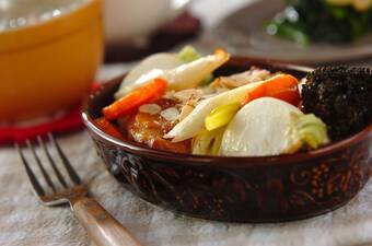 鶏と野菜のオーブン焼き