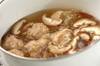 鶏だんご汁の作り方の手順4