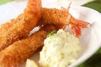 シンプルエビフライ