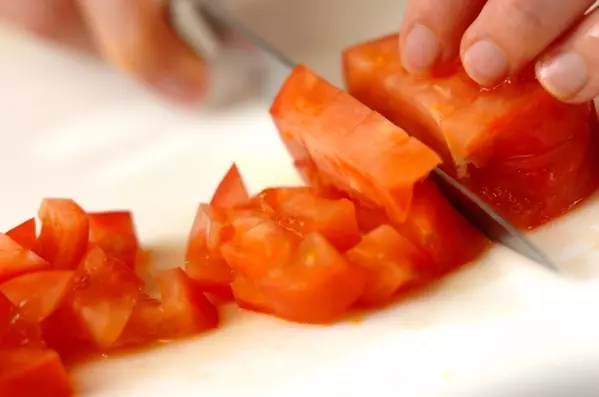 ミキサーで混ぜるだけ!簡単冷製スープ スペイン風ガスパチョ by 杉山遊さん の下準備1