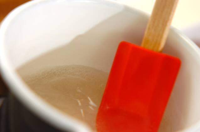 抹茶クリーム添えコーヒーカンの作り方の手順2