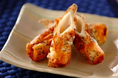 ちくわのゆかり天ぷら 副菜 レシピ 作り方 E レシピ 料理のプロが作る簡単レシピ