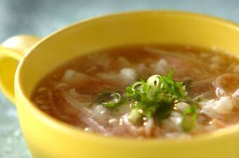 卵白の中華スープ