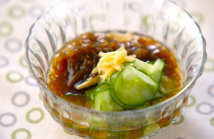 さっぱり！基本のもずく酢