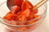 トマトの甘酒サラダの作り方1