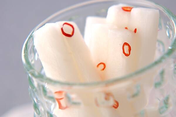 大根の甘酢漬け