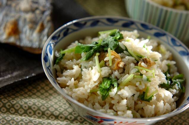 アサリの炊き込みご飯