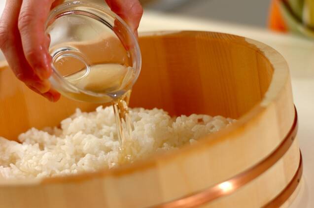 アナゴの混ぜ寿司の作り方の手順6