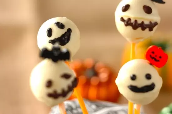 ハロウィンケーキ・ポップスレシピ・作り方 - E・レシピ