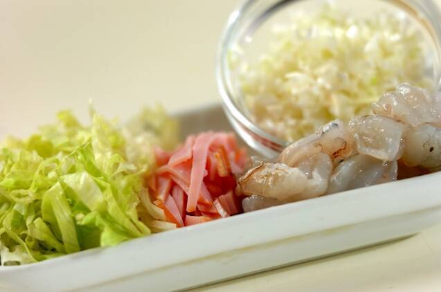 ぷりぷりエビを味わう！基本のチャーハン by 森岡 恵さんの作り方の手順2