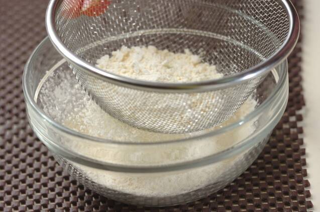 ニューヨークチーズケーキの作り方の手順1