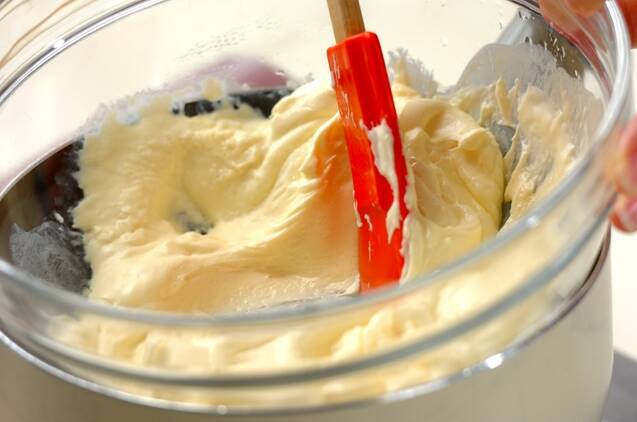 ニューヨークチーズケーキの作り方の手順4