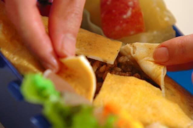 カレーオムライスの作り方の手順5