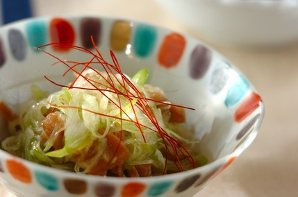 おつまみネギ塩メンマ