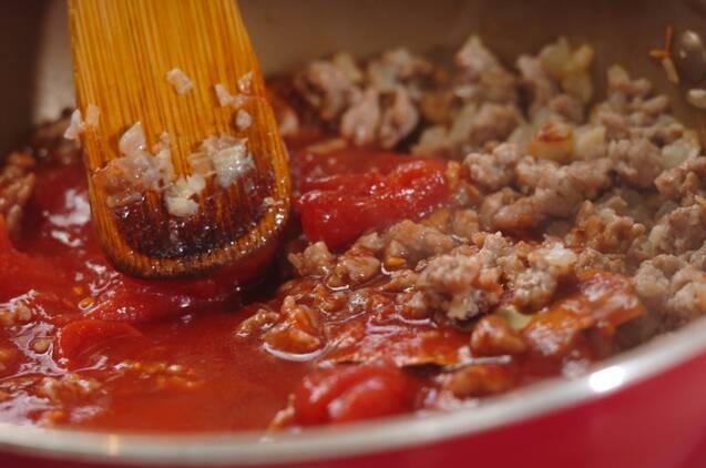 やさしい味！簡単本格ミートソースの作り方の手順2