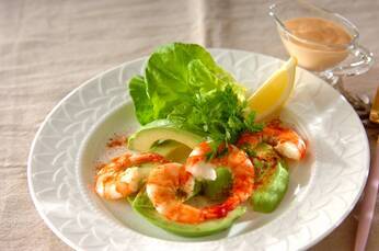 アボカドとエビのカクテル・ソース