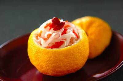 ユズ入り紅白なます 副菜 レシピ 作り方 E レシピ 料理のプロが作る簡単レシピ