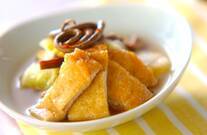 白菜と油揚げの煮浸し